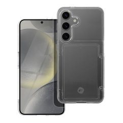 Kryt Forcell F-Protect Crystal Pocket Case Samsung Galaxy S24 Priesvitný