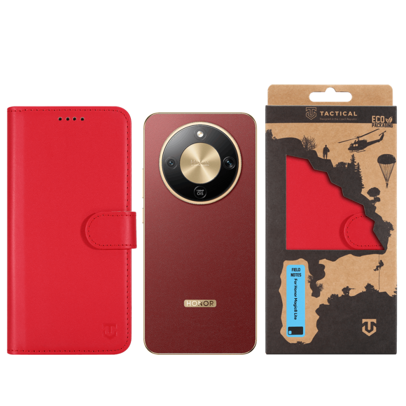 Tactical Field Notes pro Honor Magic8 Lite Red