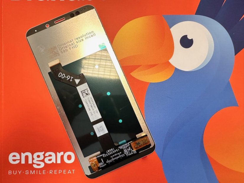 LCD kijelző + érintőképernyő Xiaomi Redmi 5 Plus, fehér