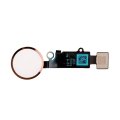 Apple iPhone 7, 7 Plus, 8, 8 Plus, SE 2020, SE 2022 - Home gomb - Home gomb hátlap funkcióval (rózsaszín arany)