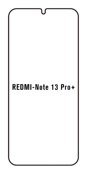 Hydrogel - ochranná fólia - Xiaomi Redmi Note 13 Pro+ 5G