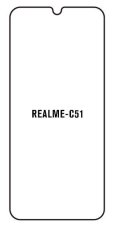 Hydrogel - ochranná fólia - Realme C51