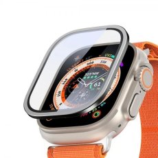 Kryt Ochranné sklo Dux Ducis Ochranné tvrdené sklo Flas With Frame Apple Watch Ultra / Ultra 2 49 mm Black