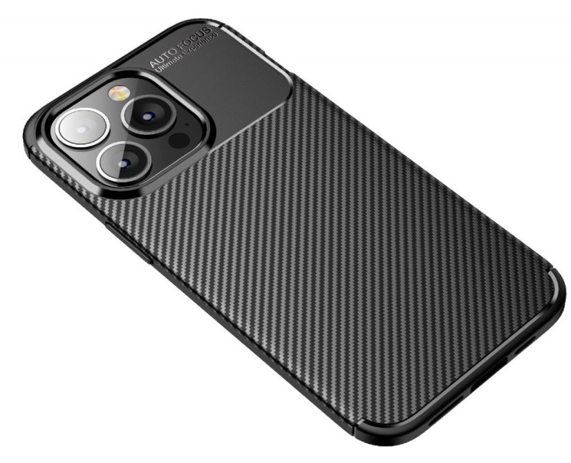 Kryt CARBON PREMIUM Case  Xiaomi Note 10 5G / Poco M3 Pro / Poco M3 Pro 5G čierny