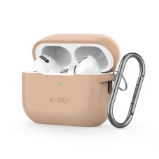 Kryt Tech-Protect Silicone Hook Apple Airpods Pro 1 / 2 Caffe Latte
