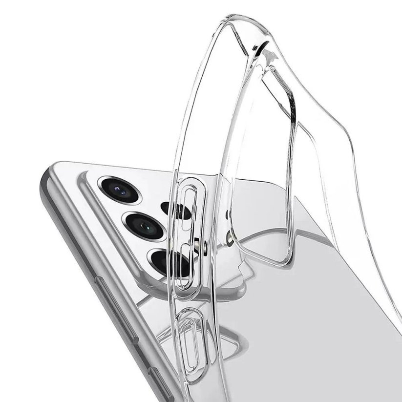 Transparentný silikónový kryt s hrúbkou 0,3mm  Samsung Galaxy A23 5G  priesvitný