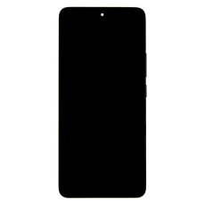 Kijelző kerettel Xiaomi Redmi Note 14 Pro 5G Black (Service Pack - eredeti pótalkatrész)