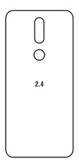 Hidrogél - hátsó védőfólia - Nokia 2.4 Hidrogél - hátsó védőfólia - Nokia 2.4