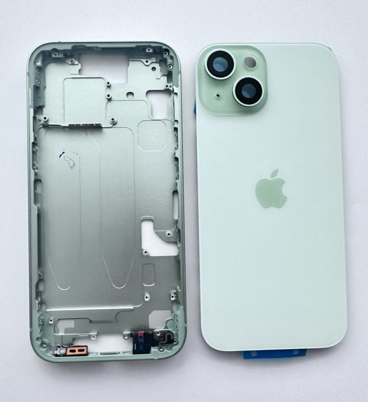 Apple iPhone 15 Plus - Zadný housing (Green)