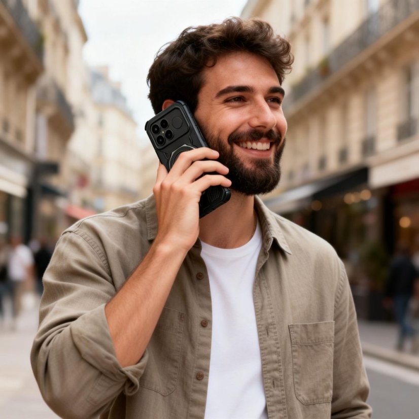 Kryt Tech-Protect Tacticstand Magsafe Xiaomi Poco F8 Ultra Matte Black