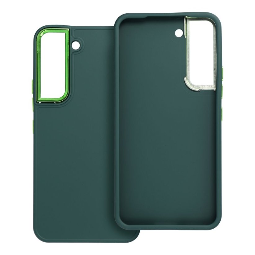 Kryt Frame Case Samsung Galaxy S22 Green