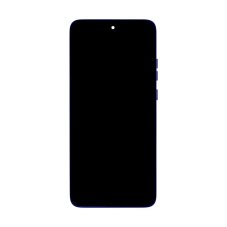 Motorola Edge 50 Neo Kijelző kerettel Blue (Service Pack - eredeti pótalkatrész)