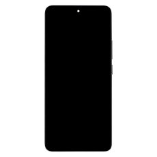 Kijelző kerettel Xiaomi Redmi Note 14 Pro+ 5G Black (Service Pack - eredeti pótalkatrész)