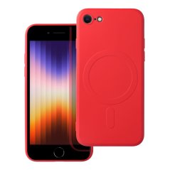 Kryt Silicone Mag Cover Case s MagSafe iPhone 7 / 8 / SE 2020 / SE 2022 Red Kryt Silicone Mag Cover Case s MagSafe iPhone 7 / 8 / SE 2020 / SE 2022 Red