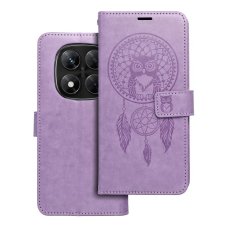 Kryt Flip Case Xiaomi Redmi Note 14 Pro 5G / 14 Pro Plus 5G Mezzo Book lapač snov Violet