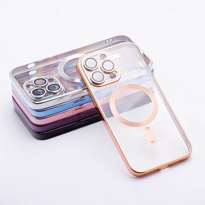 Kryt Electro Mag Cover Case s MagSafe iPhone 12 Gold