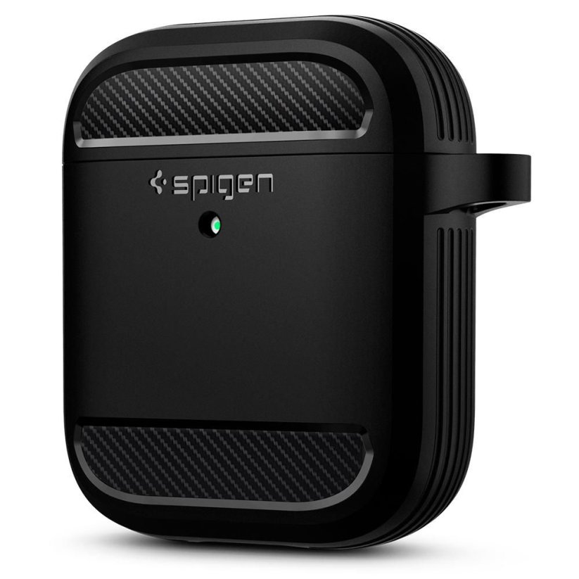 Kryt Spigen Rugged Armor Apple Airpods Matte Black