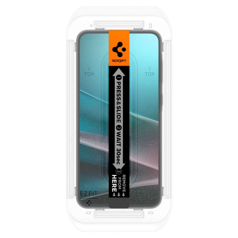 2ks v balení, set ochranných skiel Spigen Glas.Tr ”Ez Fit” 2-Pack Samsung Galaxy A36 / A37 5G Clear