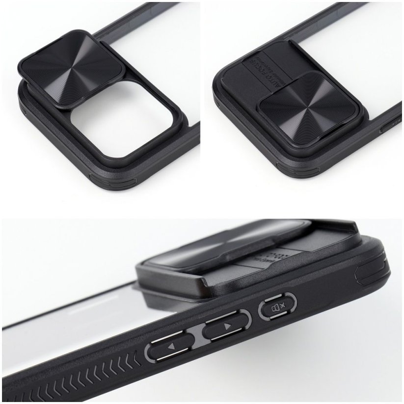 Kryt Slider Case Samsung Galaxy S23 FE Black