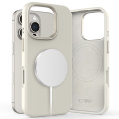 Kryt Tech-Protect Silicone Pure Magsafe iPhone 16 Pro Max Cosmic Latte Kryt Tech-Protect Silicone Pure Magsafe iPhone 16 Pro Max Cosmic Latte