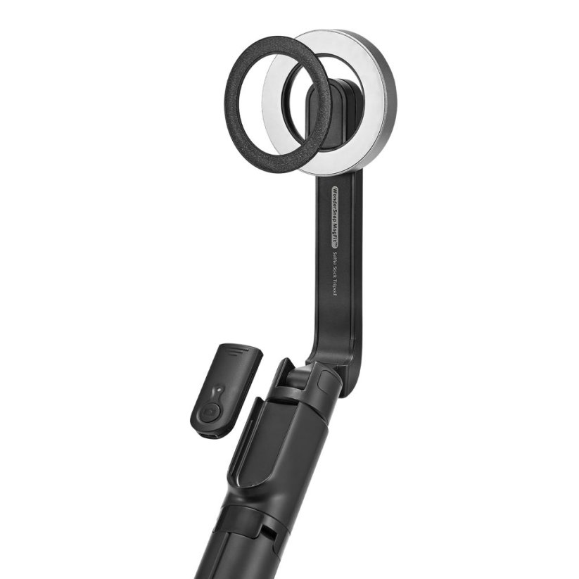 Selfie tyč Spigen S580W Magsafe Bluetooth Selfie Stick Long Tripod Black