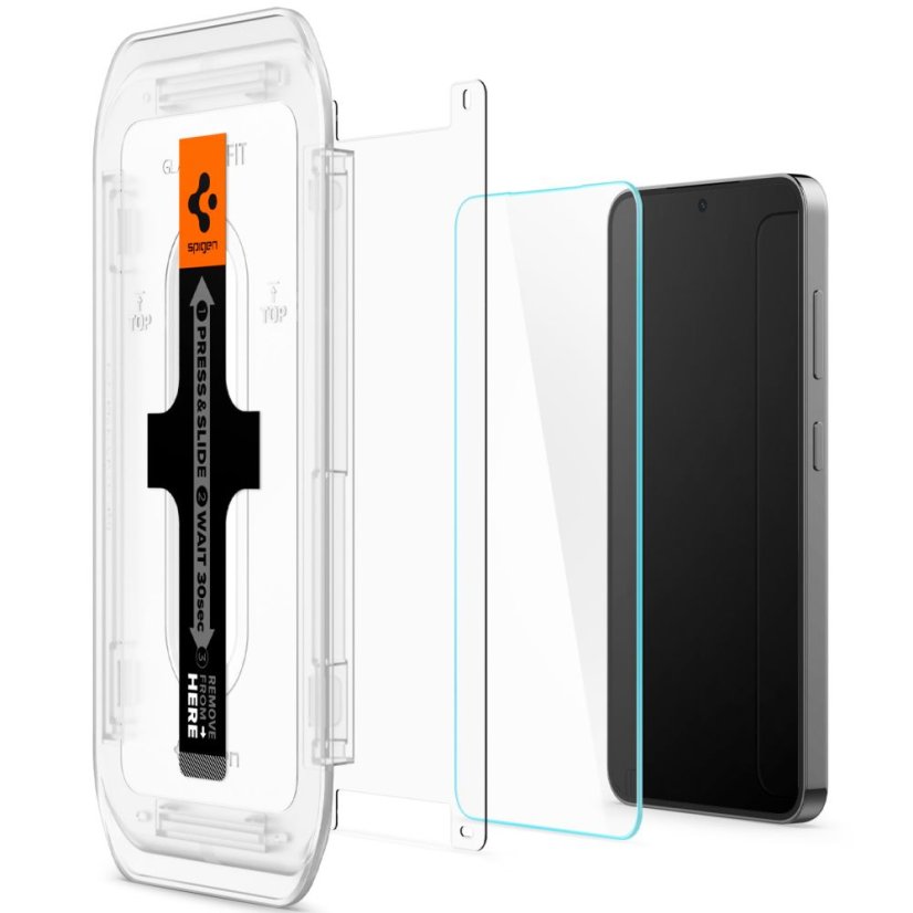 Edzett védőüveg Spigen Glas.Tr ”Ez Fit” 2-Pack Samsung Galaxy S24 / S25 Clear