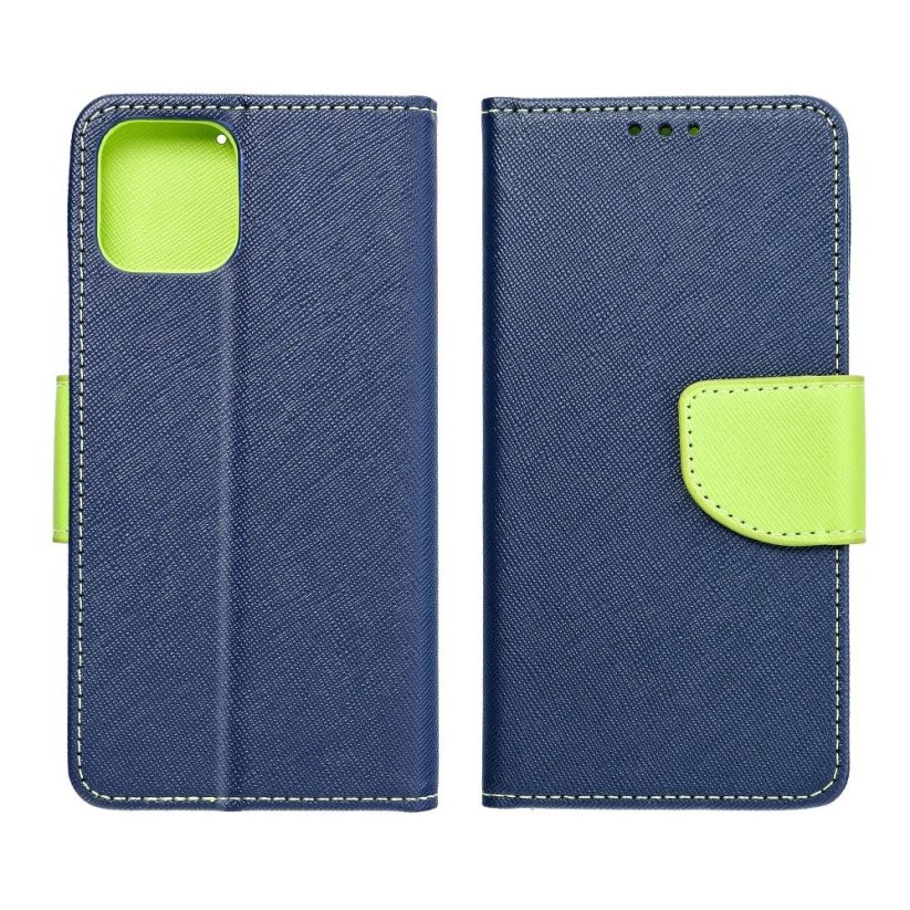 Kryt Fancy Book Samsung Galaxy S22 Ultra Navy / Lime