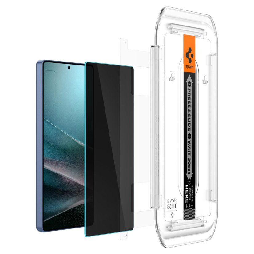 edzett védőüveg Szkło Prywatyzujące Spigen Glas.Tr "Ez Fit" Hd 2-Pack Samsung Galaxy S25 Ultra Privacy