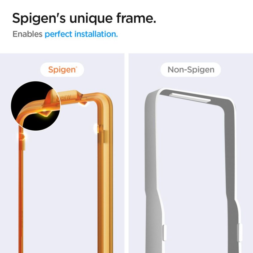 Ochranné tvrdené sklo Spigen Alm Glas.Tr 2-Pack Google Pixel 8A Clear