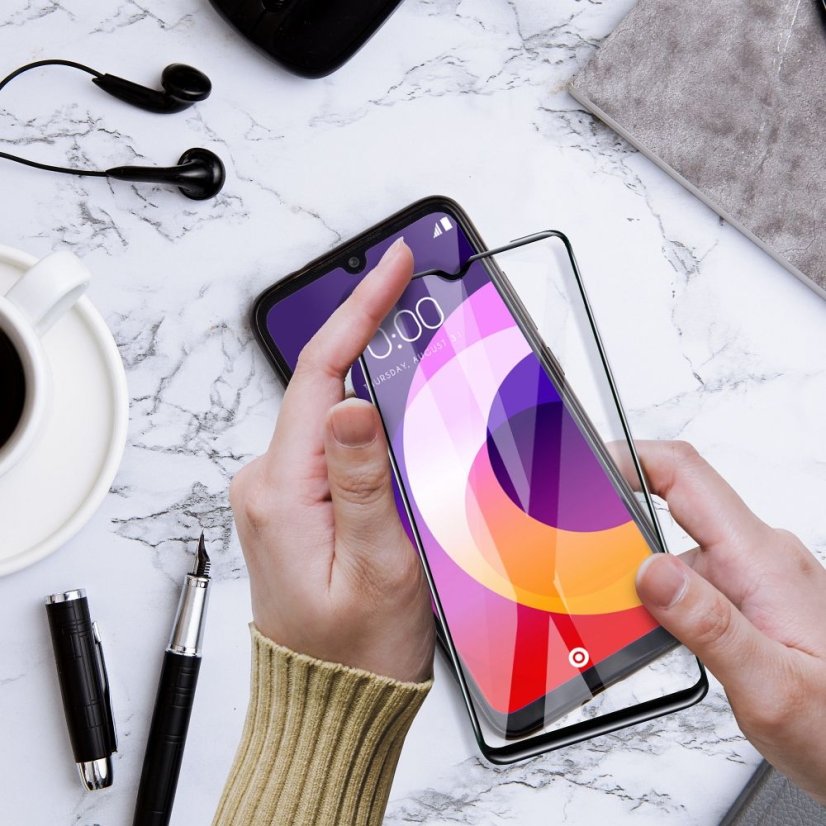 Edzett védőüveg 5D Full Glue Ceramic Glass - Samsung Galaxy A56 5G Black