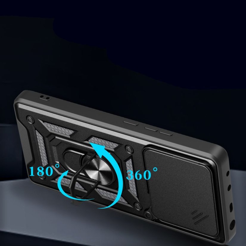 Kryt Tech-Protect Camshield Pro Motorola Edge 60 / 60 Fusion Black