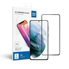 Ochranné tvrdené sklo to Samsung Galaxy S21 (Full Glue / Case Friendly) Blue Star 5D Black