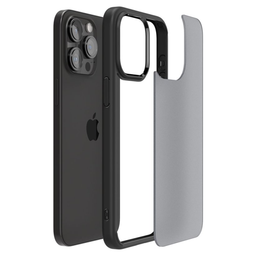 Kryt Spigen Ultra Hybrid iPhone 15 Pro Frost Black