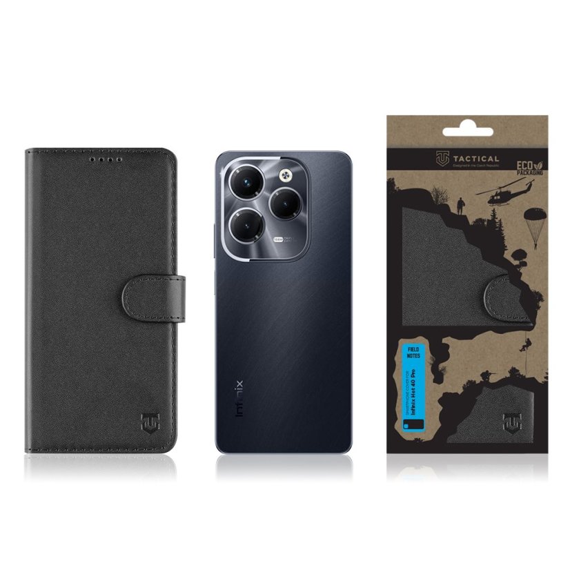 Tactical Field Notes pre Infinix Hot 40 Pro Black
