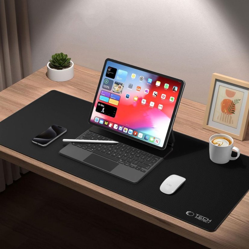 Tech-Protect A100 egérpad 100 X 50cm Black