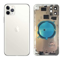 Apple iPhone 11 Pro Max - Zadný housing (Silver)