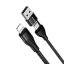 Baseus nylon kábel USB/USB Typ-C/Lightning 2A 1metrový pre rýchlonabíjanie 18W