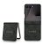 Guess PU Leather 4G Colored Ring Magnetic zadní kryt pro Samsung Galaxy Z Flip 7 Black