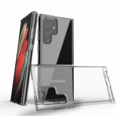 Kryt Clear Case 2 mm Box Samsung Galaxy S22 Ultra Priesvitný Kryt Clear Case 2 mm Box Samsung Galaxy S22 Ultra Priesvitný