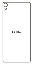 Hidrogél - hátsó védőfólia - Sony Xperia XA1 Ultra
