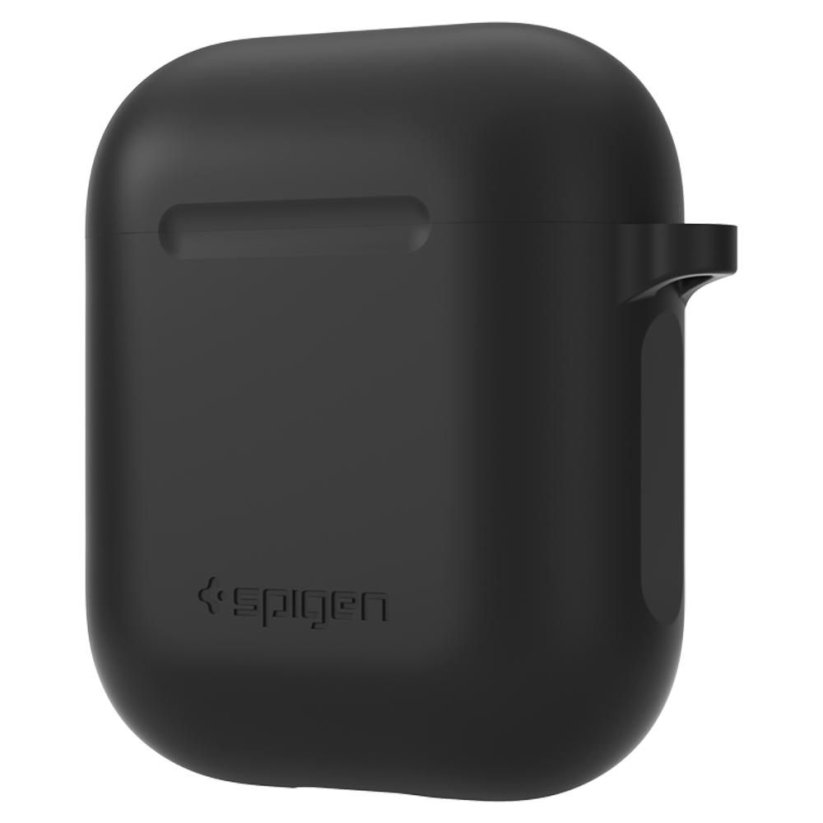 Kryt Spigen Silicone Fit Apple Airpods Black