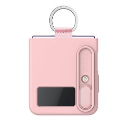 Nillkin CamShield Silky silikónový kryt pre Samsung Galaxy Z Flip 4 5G Light Peach Nillkin CamShield Silky silikónový kryt pre Samsung Galaxy Z Flip 4 5G Light Peach