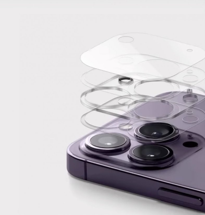 Ochranné sklo zadnej kamery pre Apple iPhone 15 Pro