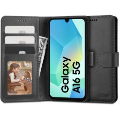 Kryt Tech-Protect Wallet Samsung Galaxy A16 4G / 5G Black Kryt Tech-Protect Wallet Samsung Galaxy A16 4G / 5G Black