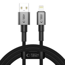 Kábel Tech-Protect Ultraboost Dna Lightning Cable 15W/3A 200cm Iron Grey Kábel Tech-Protect Ultraboost Dna Lightning Cable 15W/3A 200cm Iron Grey