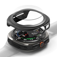 Kryt Ringke Slim & Tempered Glass Samsung Galaxy Watch Ultra (47 mm) Titanium Black Kryt Ringke Slim & Tempered Glass Samsung Galaxy Watch Ultra (47 mm) Titanium Black