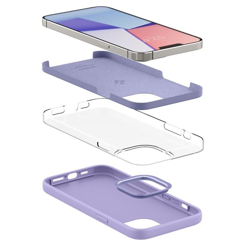 KRYT SPIGEN SILICONE FIT iPhone 13 Pro Max IRIS PURPLE