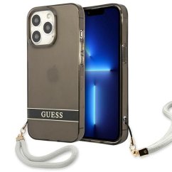 Kryt Original Faceplate Case Guess Guhcp13Lhtsgsk iPhone 13 Pro (Translucent / Black)