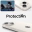 OCHRANNÉ SKLO ZADNEJ KAMERY SPIGEN OPTIK.TR ”EZ FIT” CAMERA PROTECTOR 2-PACK iPhone 14 / 14 Plus / 15 / 15 Plus STARLIGHT