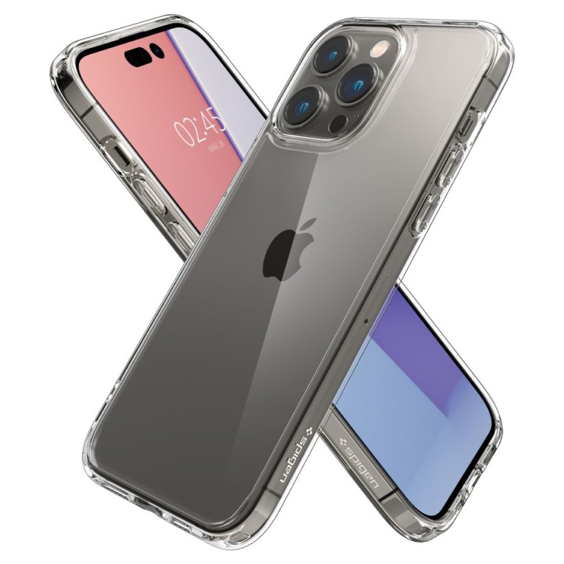 Kryt Spigen Ultra Hybrid iPhone 14 Pro Crystal Clear